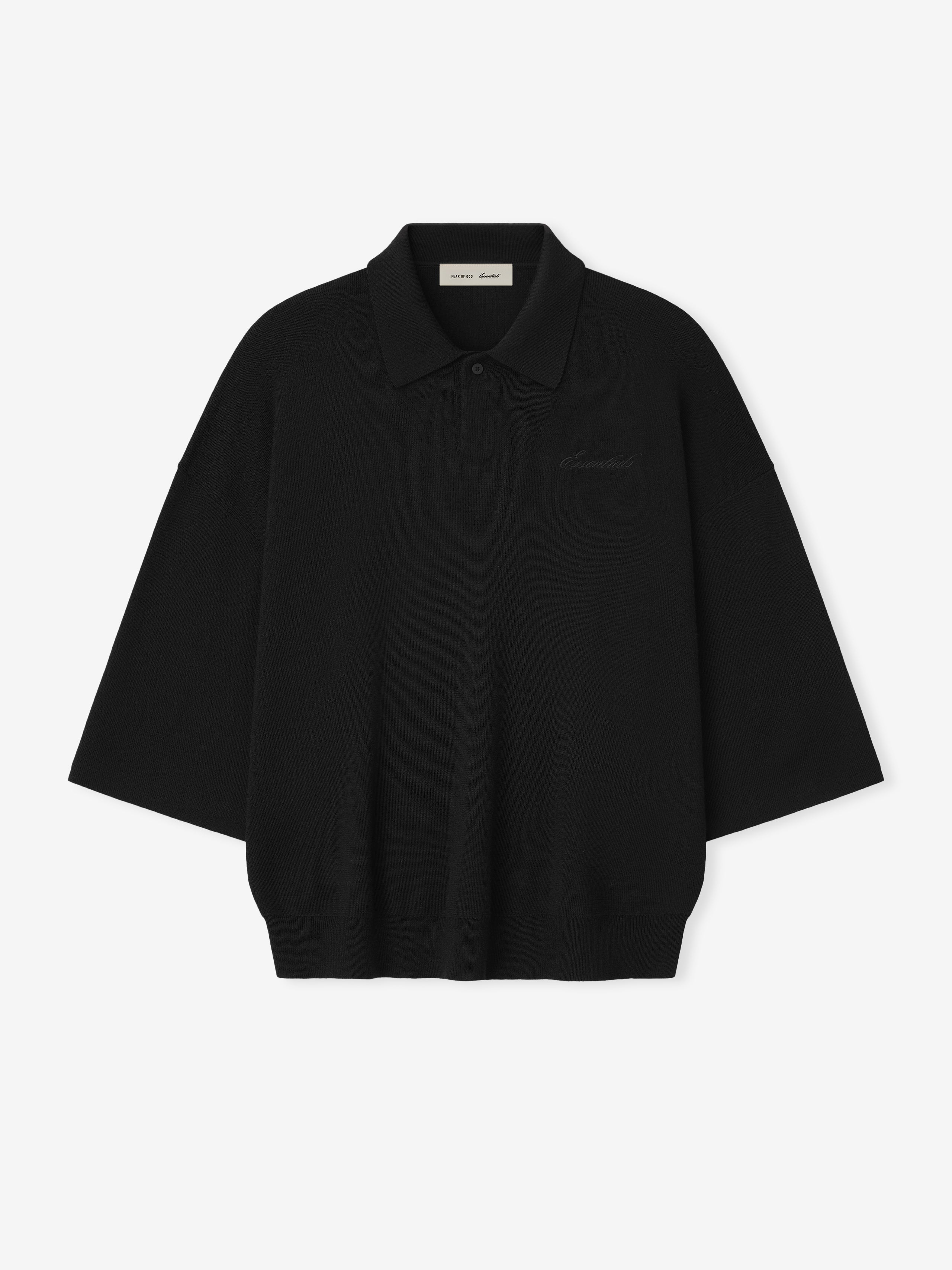 Signature 3/4 Sleeve 90s Knit Polo